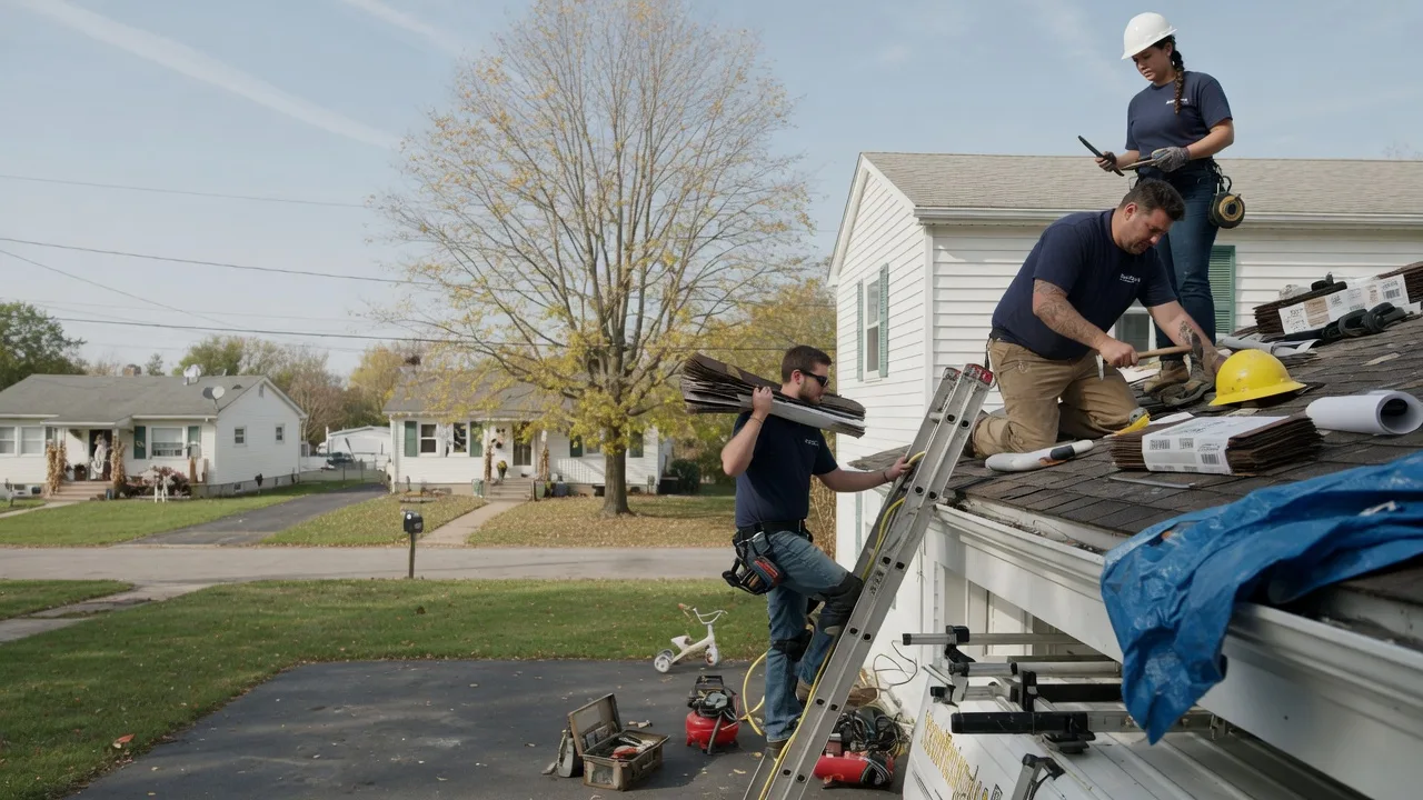 Local Roofing Contractors in Dennison, IL near me